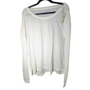 Grey State NWT Spa White Yummy Tee Long Sleeve 0 XS/S